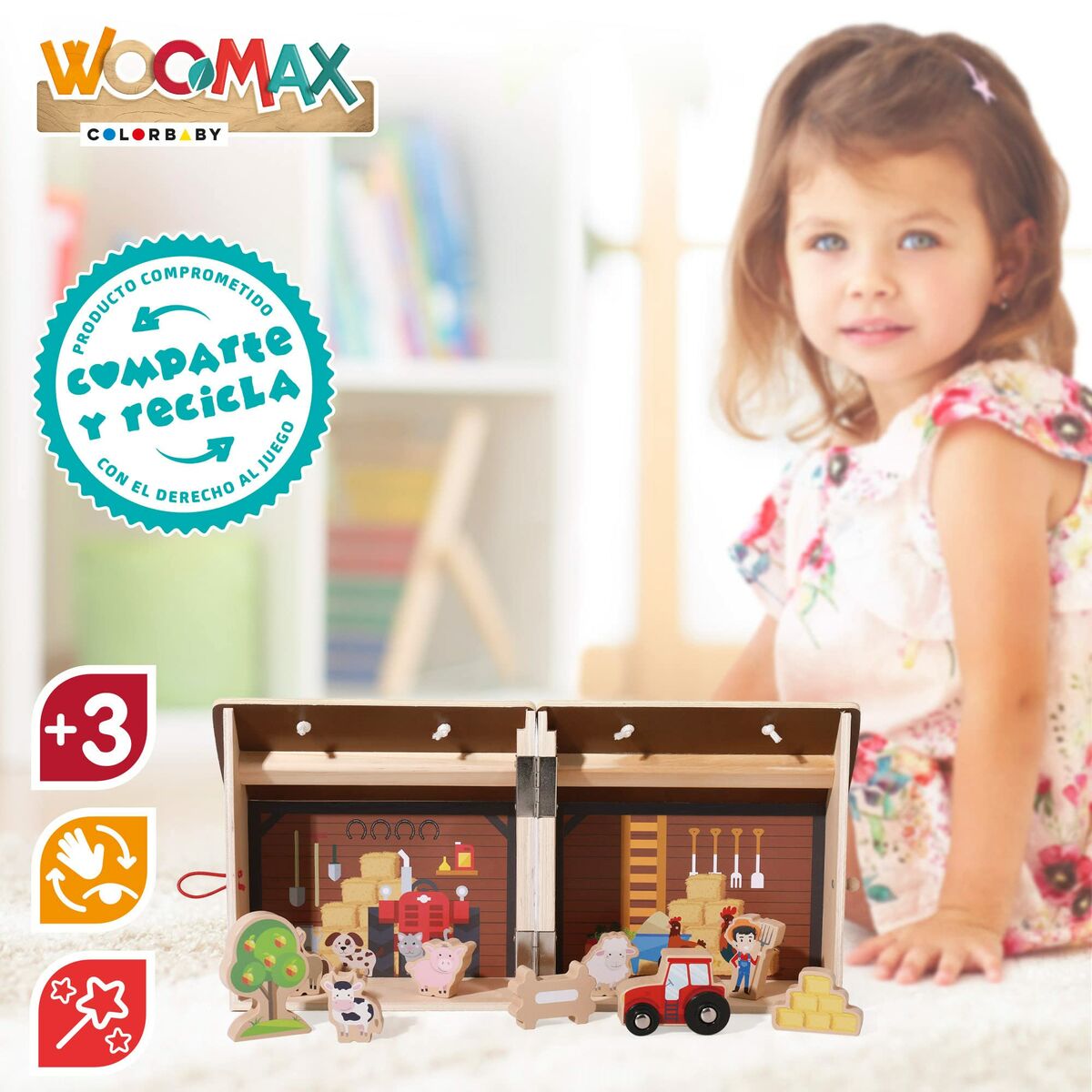 Farm állatokkal Woomax (10 pcs)
